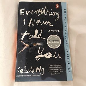 Novel - Everything I Never Told You -  Celeste Ng
